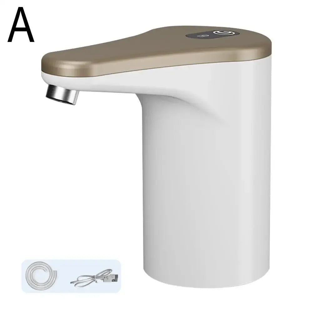 White and gold electronic device with a small white box labeled 'O' on a white background