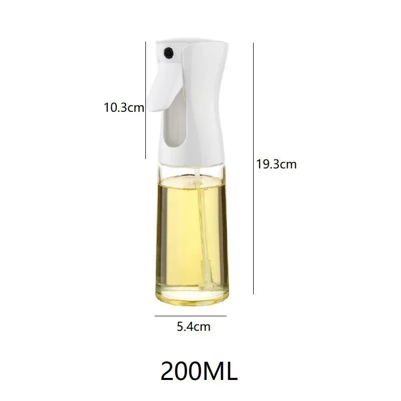 Spray bottle with measurements on a white background