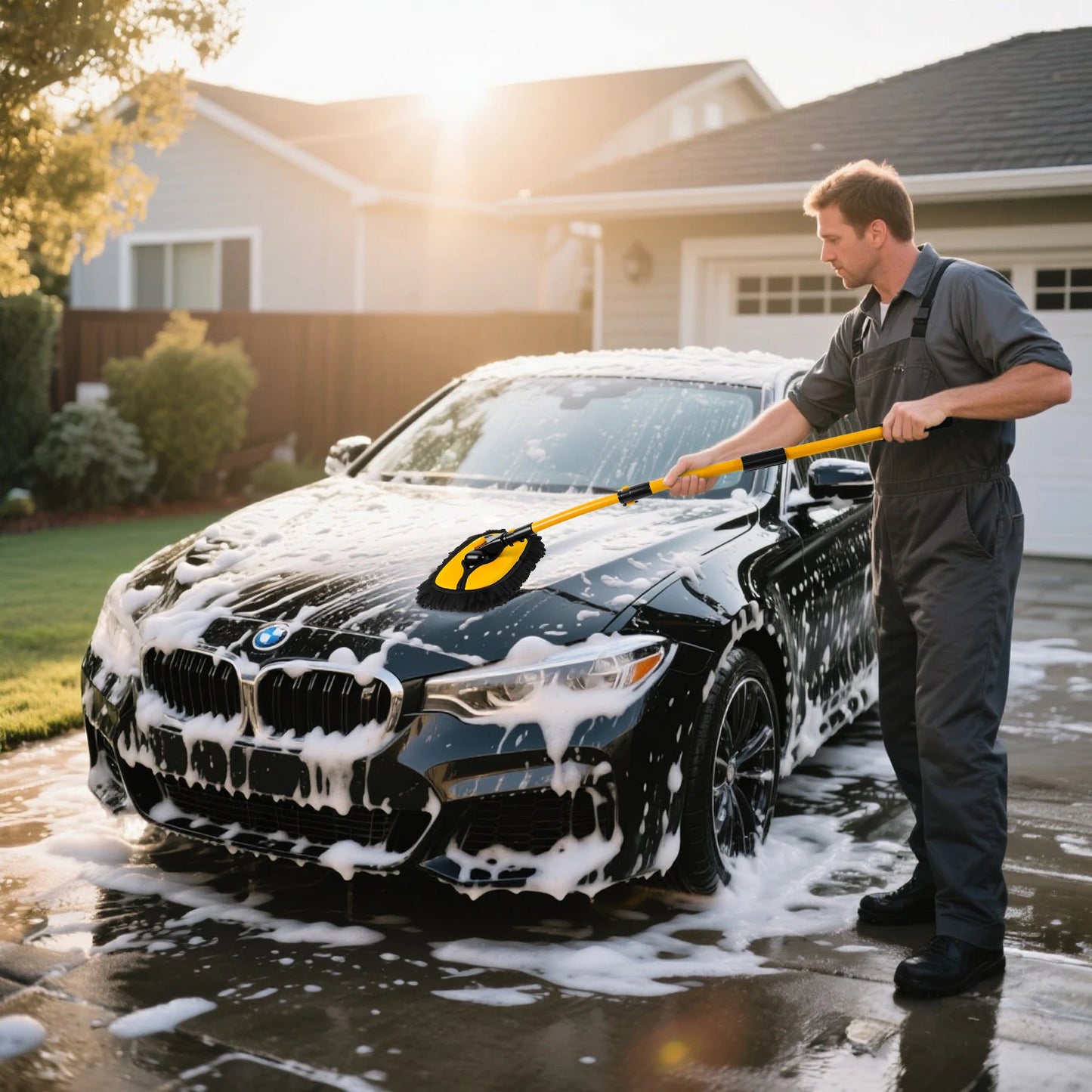 Portable Car Cleaning Brush