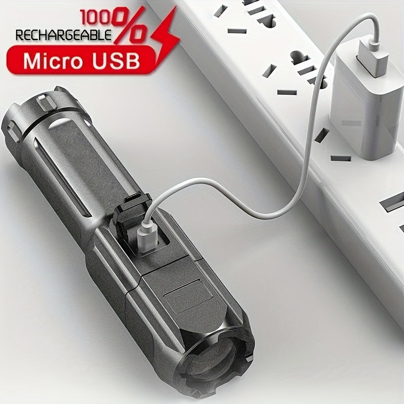 Rechargeable device with Micro USB connection on a white background