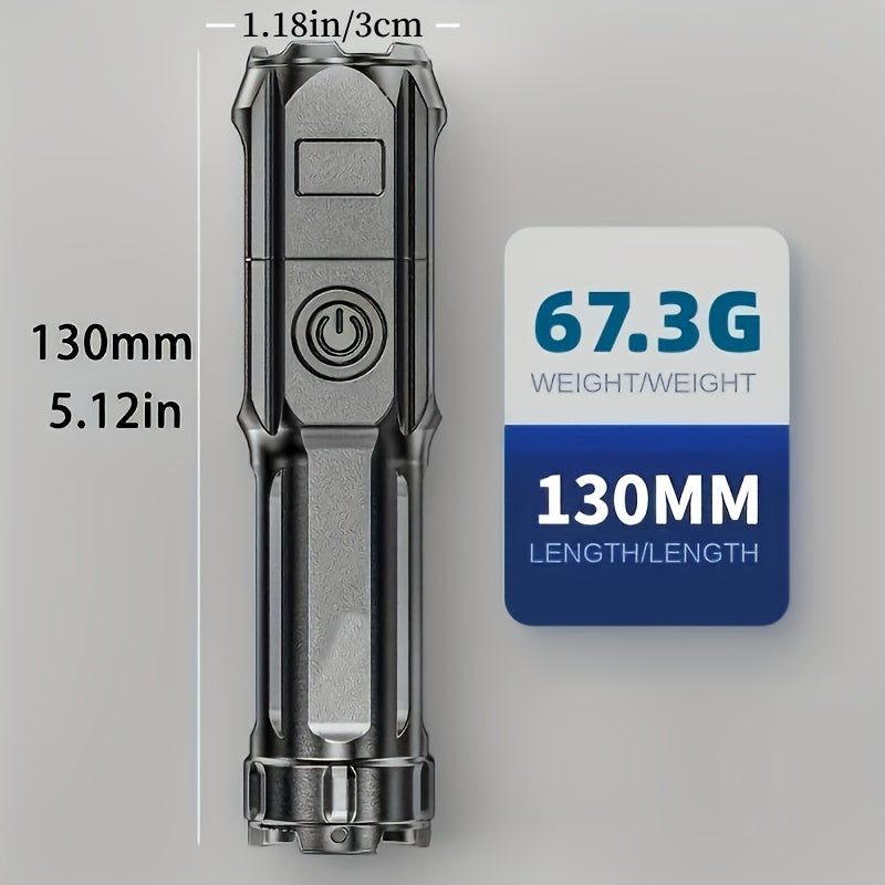 Multitool with measurements and weight displayed on a gray background