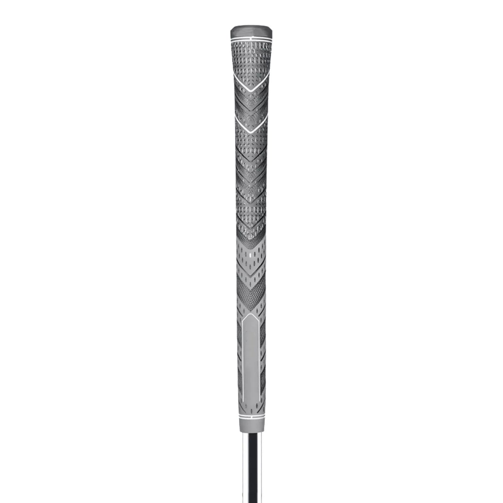 Golf club head cover with patterned design on a white background