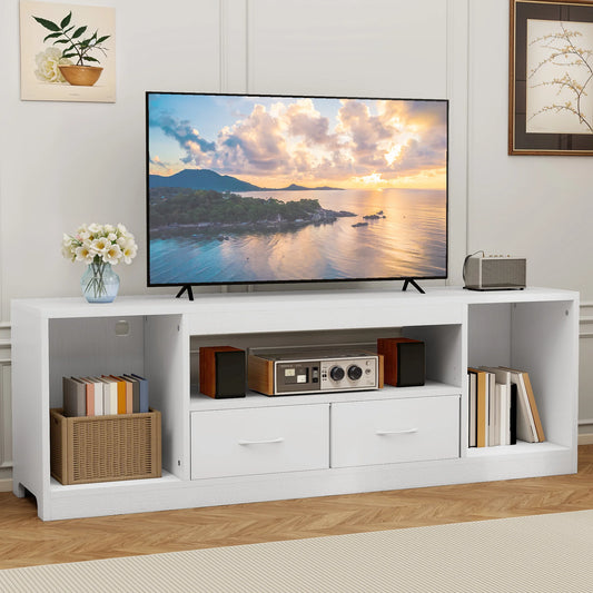148cm wide White TV Stand