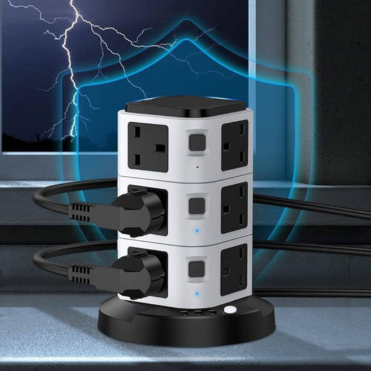 16-In-1 Tower Extension Lead