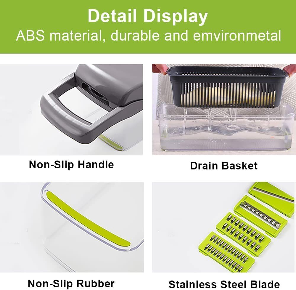 16 in 1 Vegetable Cutting Tool