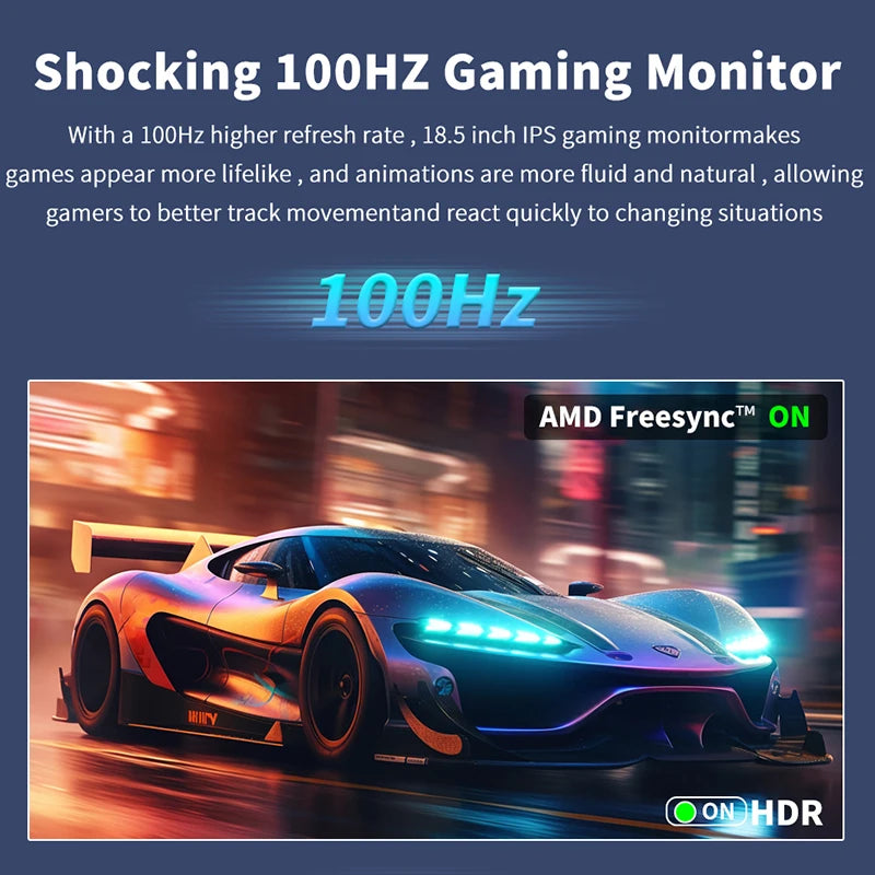 100HZ Gaming Monitor with Description