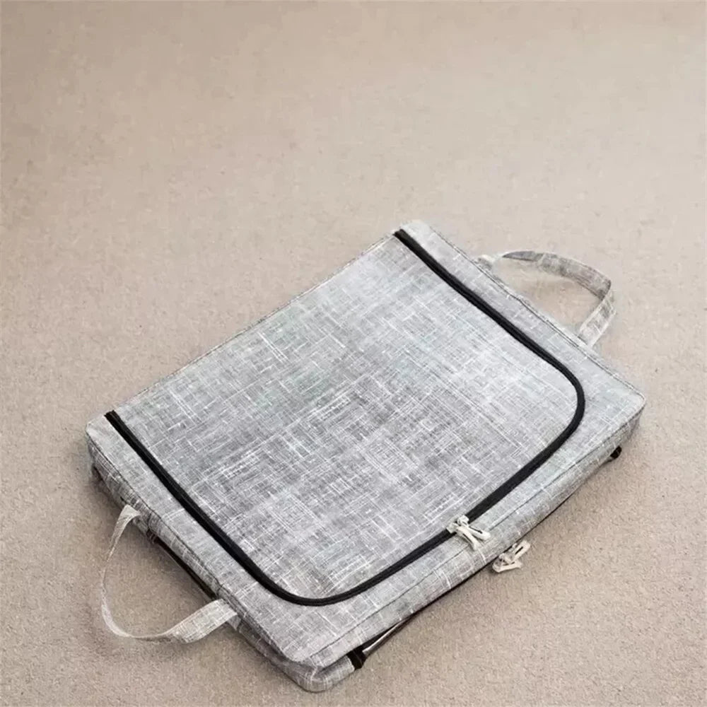 Folded Grey Storage Box