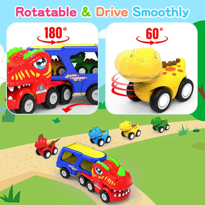 5 in 1 Dinosaur Truck Toys