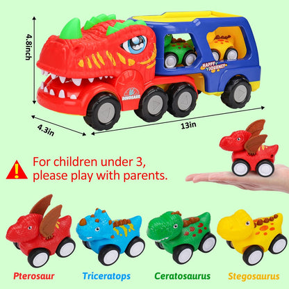 5 in 1 Dinosaur Truck Toys