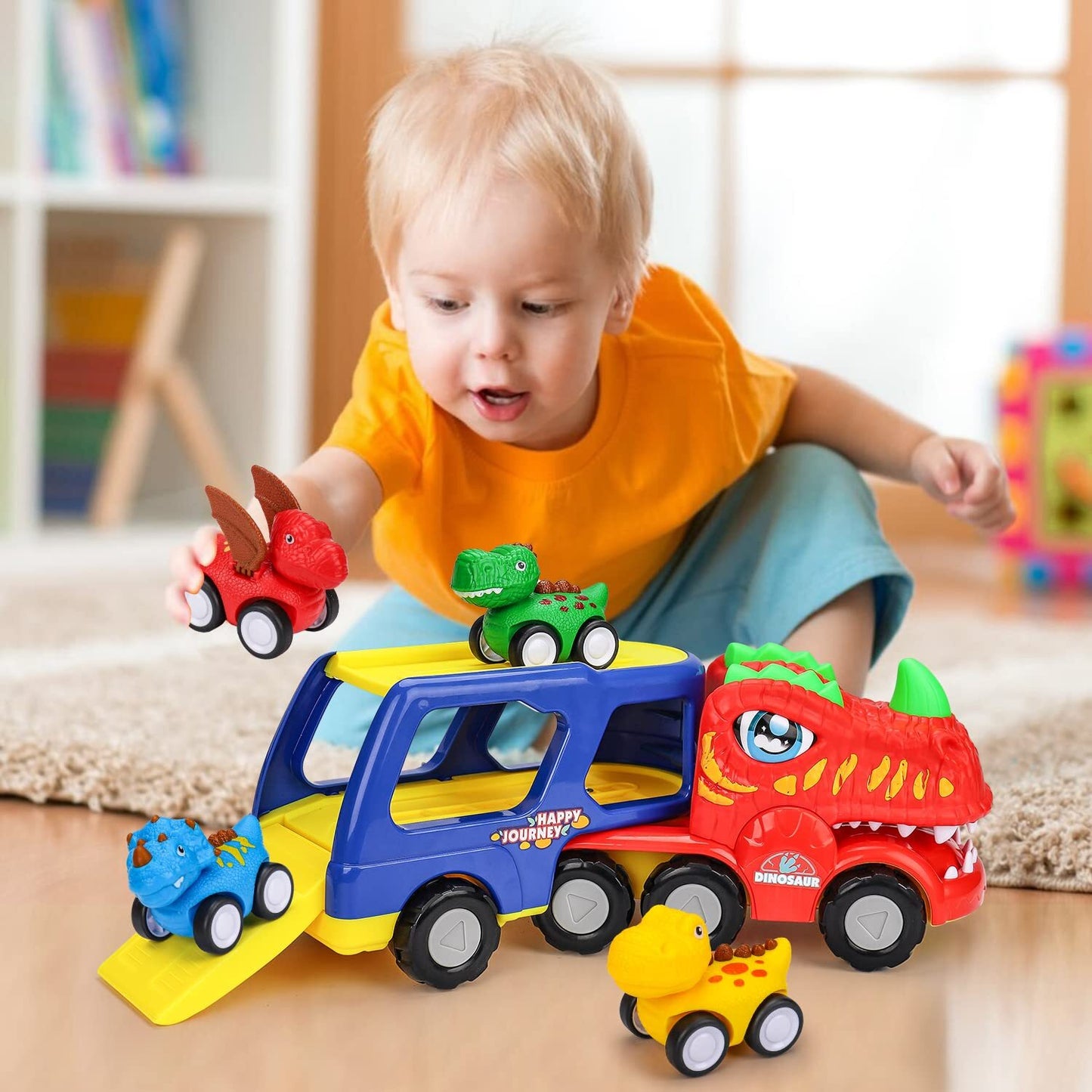 5 in 1 Dinosaur Truck Toys
