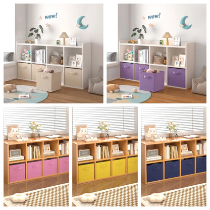 6 Pack of Storage Cube Boxes