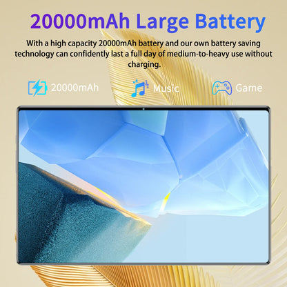Android 13 Tablet 10.36" 16GB RAM 1TB ROM 5G Dual SIM WiFi Portable Computer