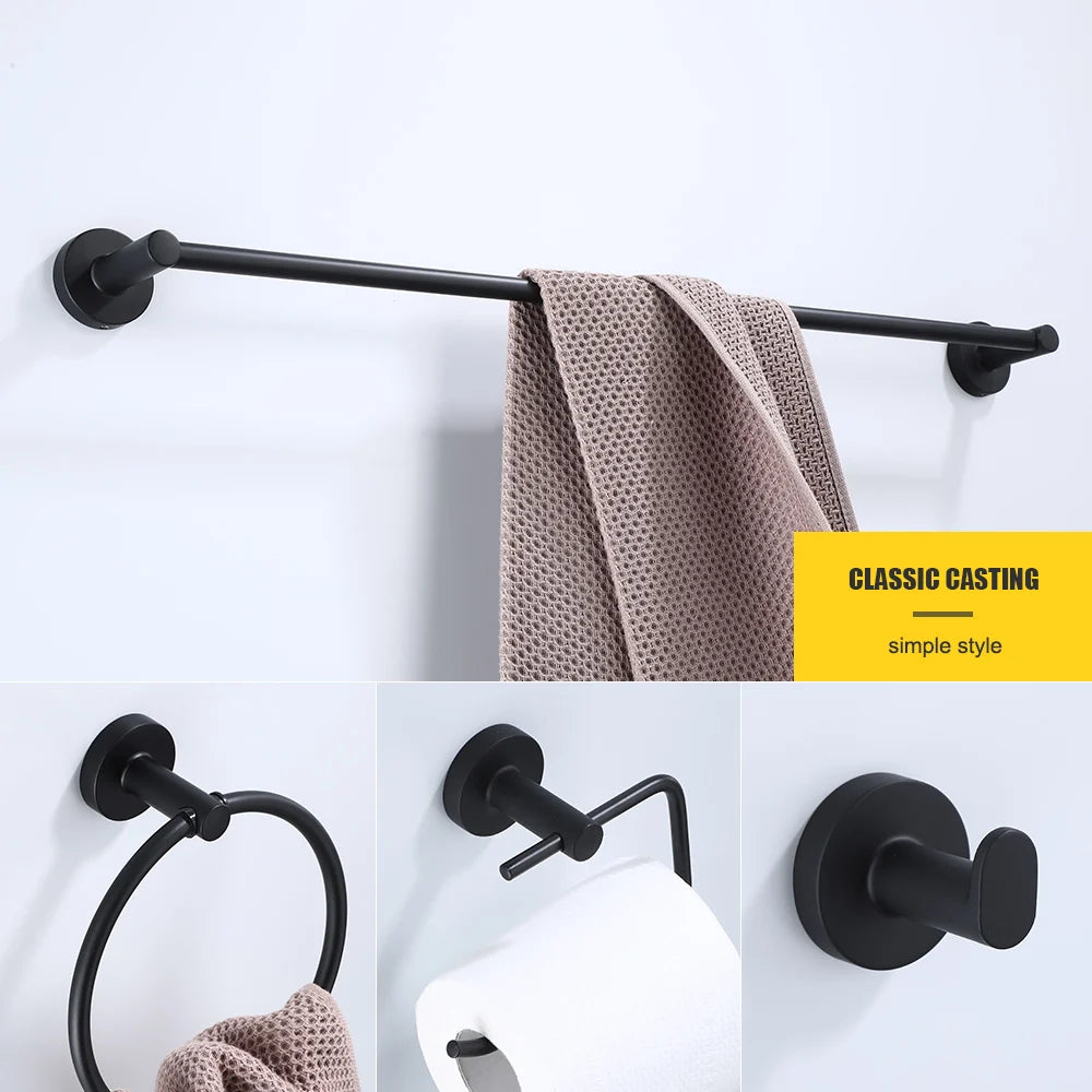 Black Bathroom Accessories