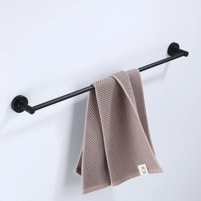 Black Bathroom Towel Bar