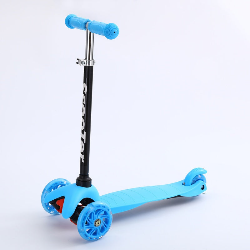 Blue Kids LED Scooter