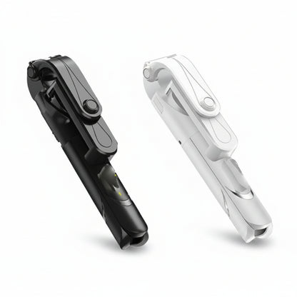 Black and white electronic devices on a white background