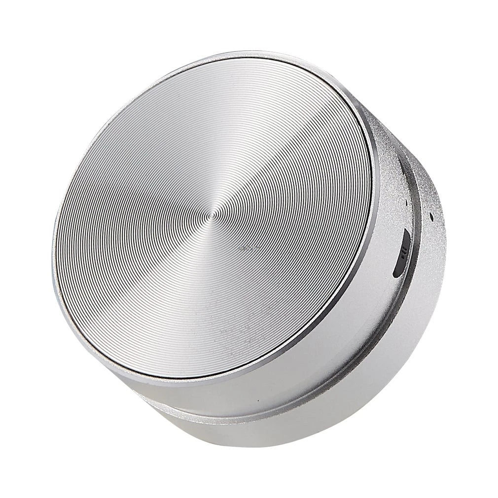 Metallic Speaker on a white background
