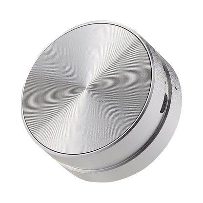Metallic Speaker on a white background