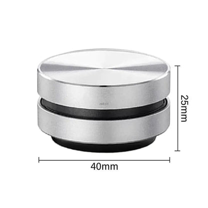 Silver cylindrical object with dimensions labeled on a white background