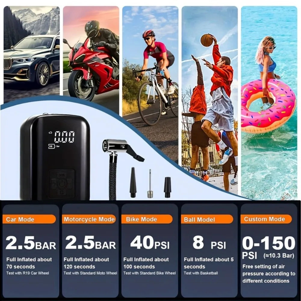 Cordless Digital Air Pump