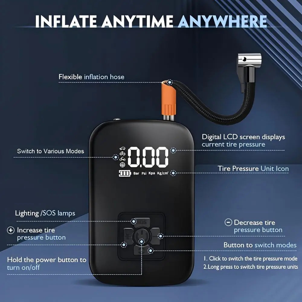 Cordless Digital Air Pump