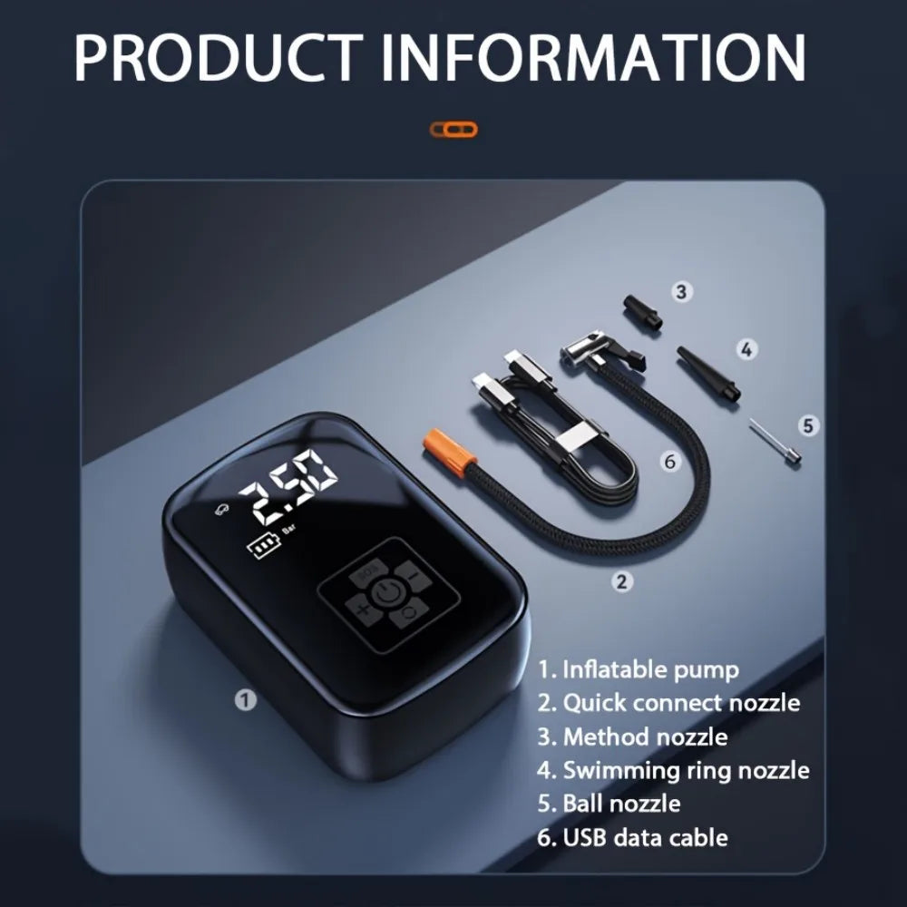 Cordless Digital Air Pump