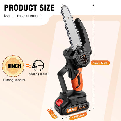 Cordless Electric Mini Chainsaw