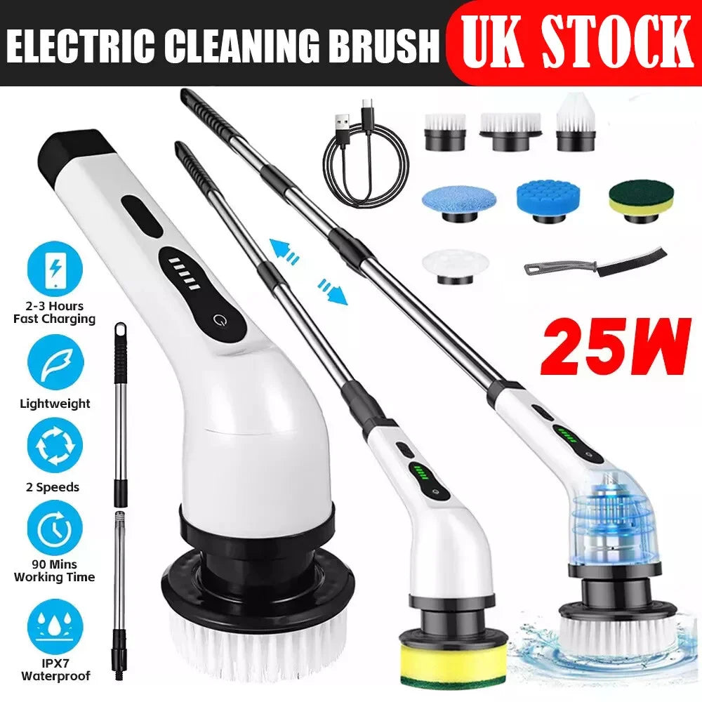 Cordless Electric Power Scrubber