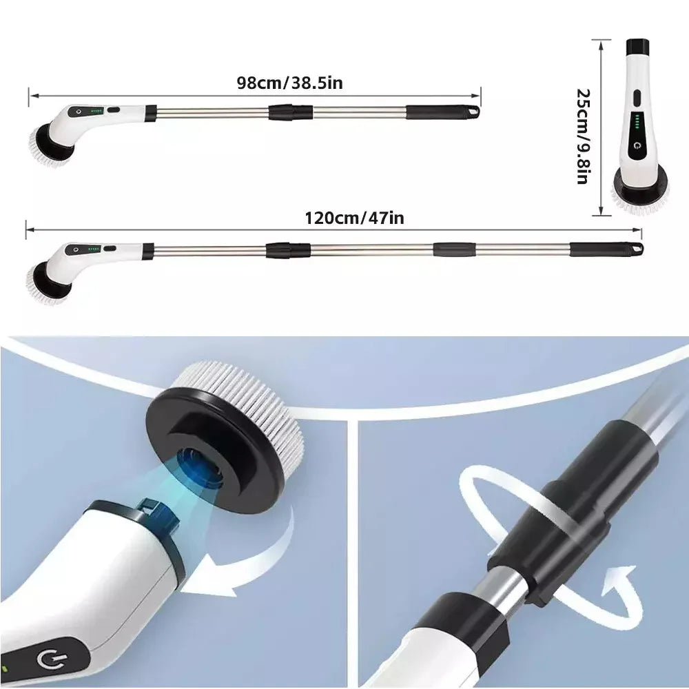 Cordless Electric Power Scrubber