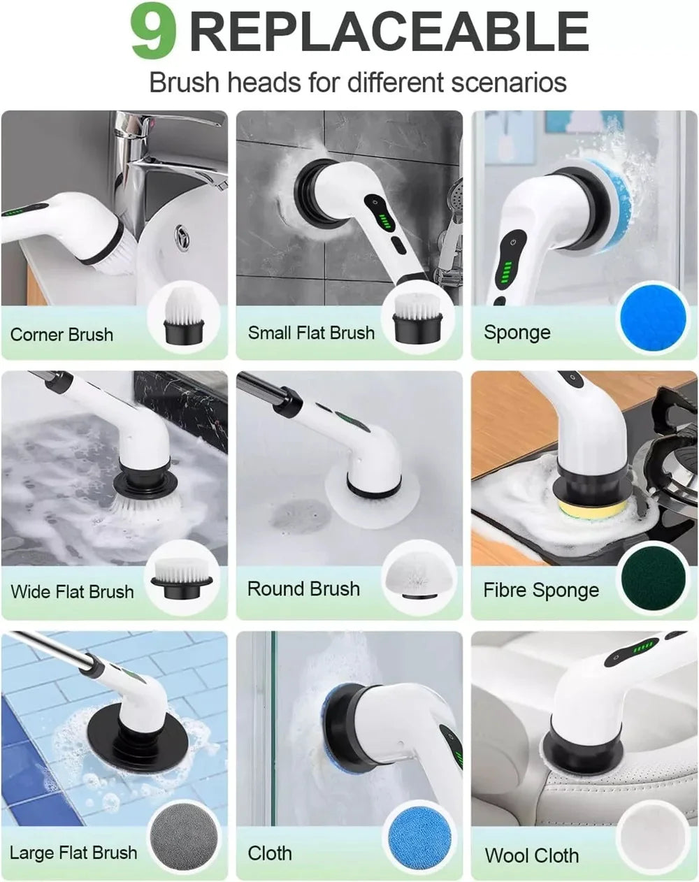 Replaceable Brush Heads