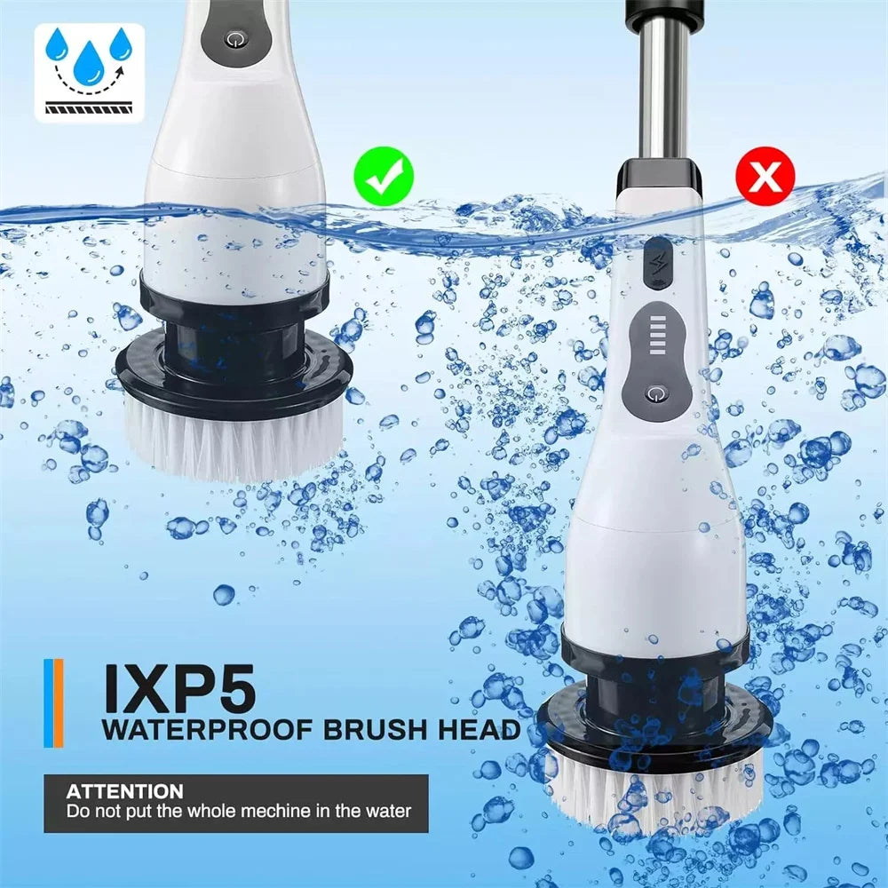 Cordless Electric Power Scrubber