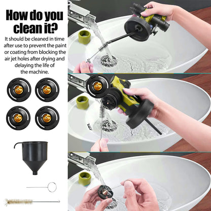 Cordless Paint Spray Gun