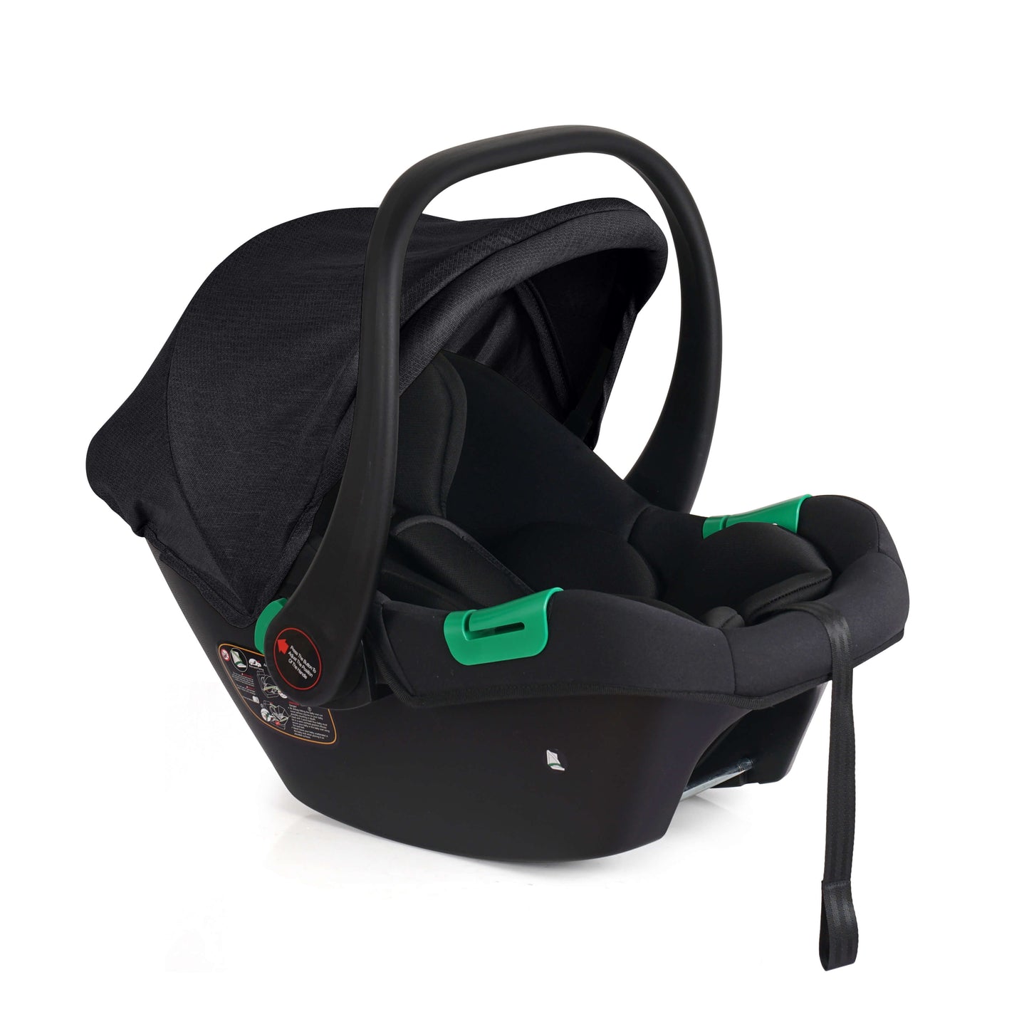 For Your Little One Cruise 3 In 1 Travel System Car Seat ISOFIX Base - Black