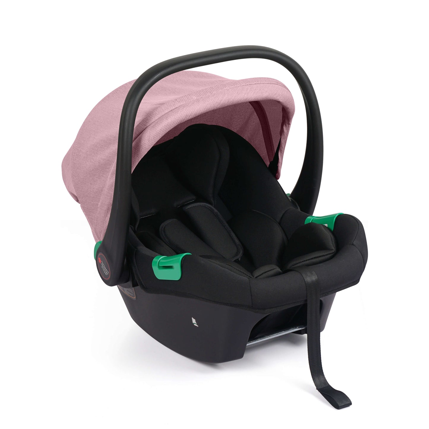 For Your Little One Cruise 3 In 1 Travel System Car Seat ISOFIX Base Blush Rose