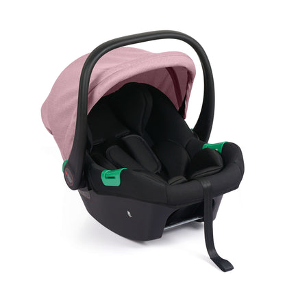 For Your Little One Cruise 3 In 1 Travel System Car Seat ISOFIX Base Blush Rose