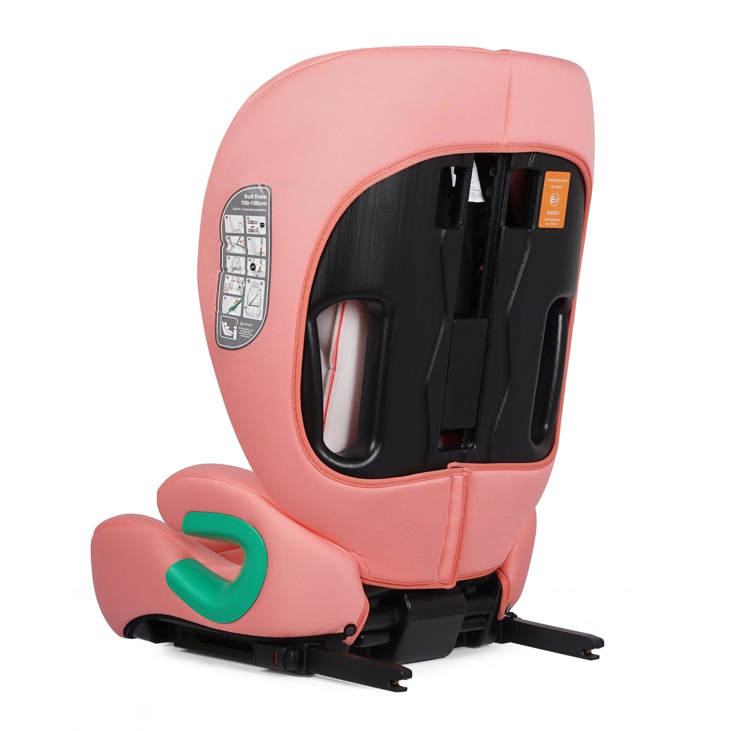 For Your Little One Stepup I-Size Isofix 2/3 Car Seat Booster Rose 4-12 Years