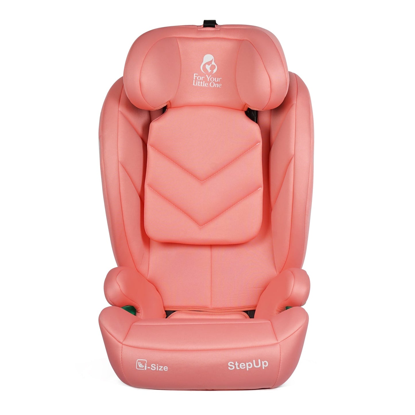 For Your Little One Stepup I-Size Isofix 2/3 Car Seat Booster Rose 4-12 Years