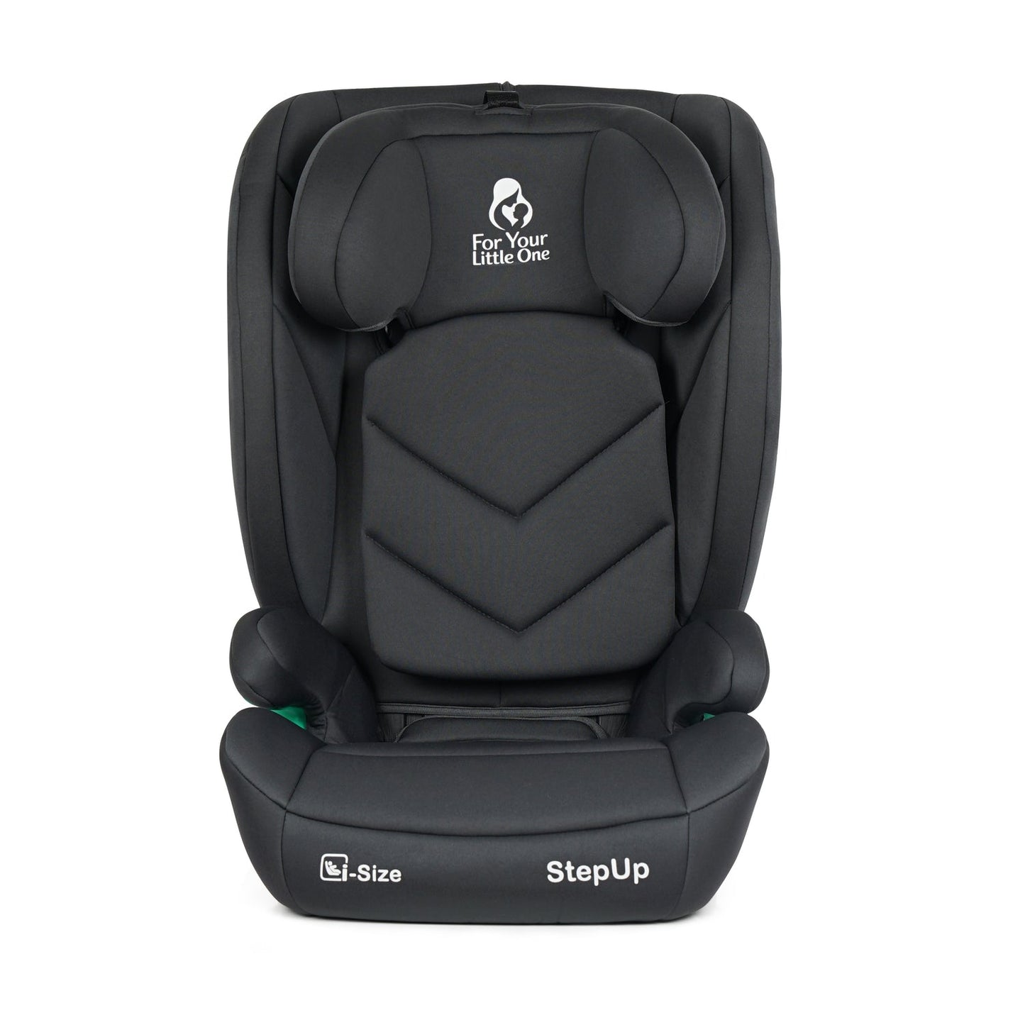 For Your Little One Stepup I-Size Isofix 2/3 Car Seat Booster Slate 4-12 Years