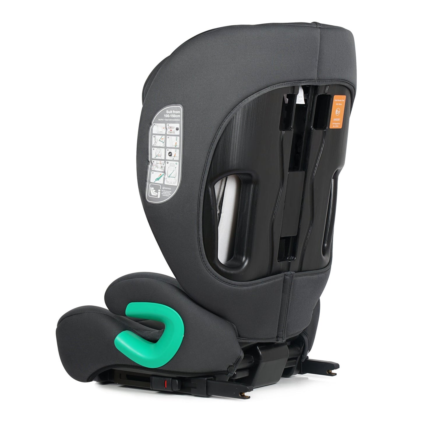 For Your Little One Stepup I-Size Isofix 2/3 Car Seat Booster Slate 4-12 Years