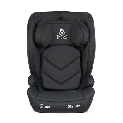 For Your Little One Stepup I-Size Isofix 2/3 Car Seat Booster Slate 4-12 Years