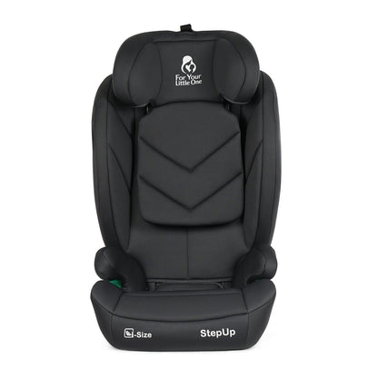 For Your Little One Stepup I-Size Isofix 2/3 Car Seat Booster Slate 4-12 Years