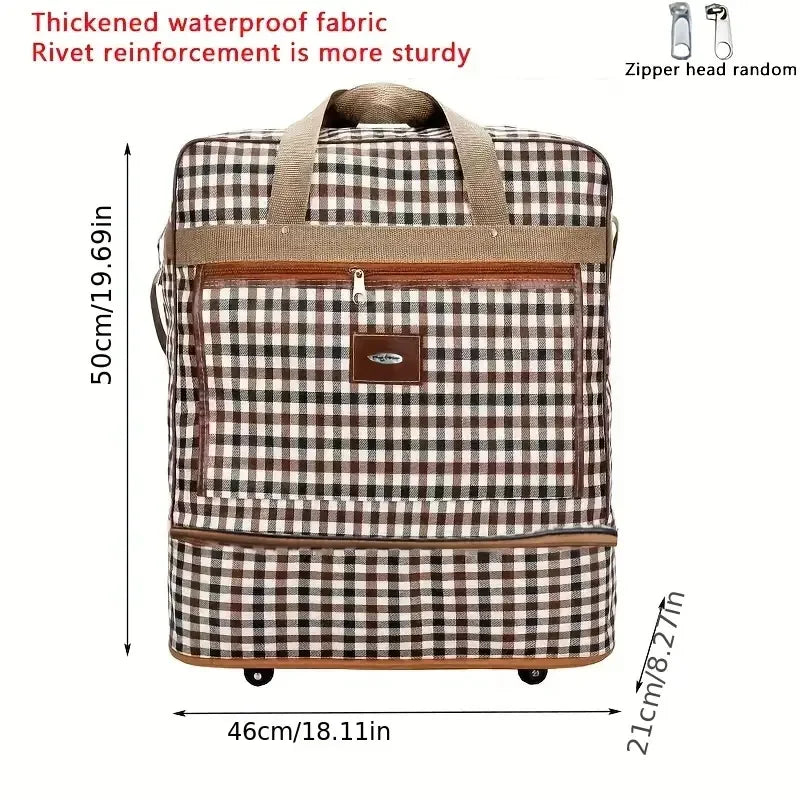Large Rolling Duffle Bag