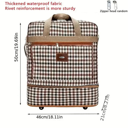 Large Rolling Duffle Bag