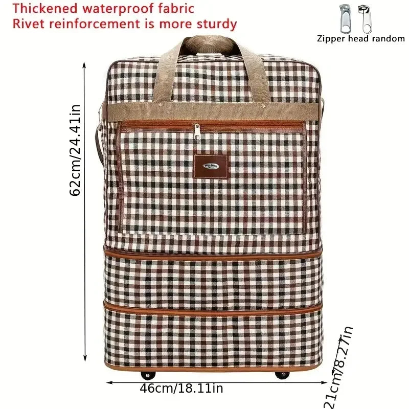 Large Rolling Duffle Bag