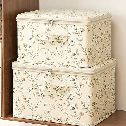 Floral Pattern Storage Box