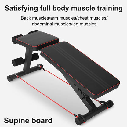 Black Folding Dumbbell Bench