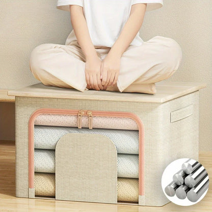 Folding Storage Box Beige