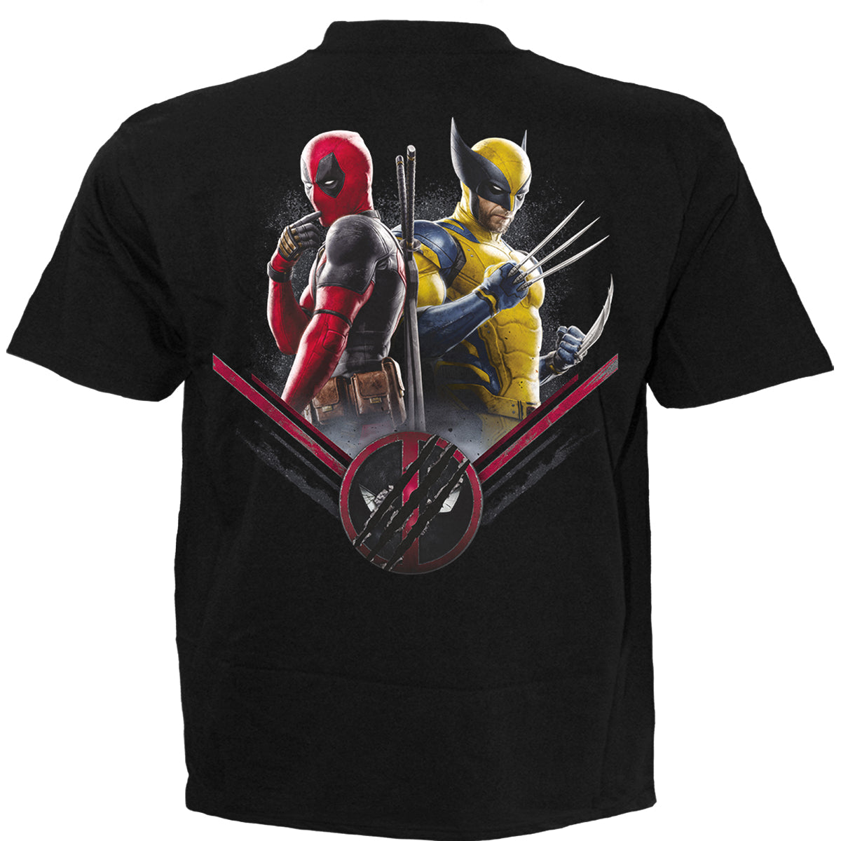Deadpool & Wolverine Bullseye T-Shirt Black Official Licensed Marvel Cotton Tee