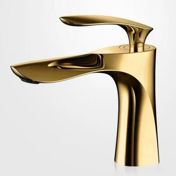 Gold faucet on a white background with text 'LEVEL OF APPEARANCE'.