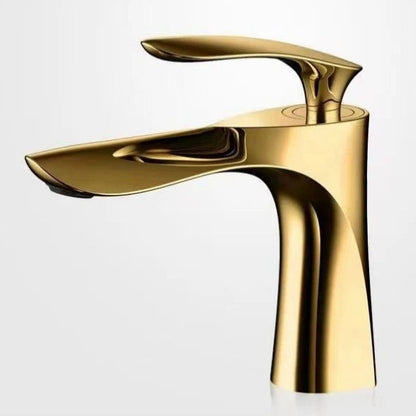 Gold faucet on a white background with text 'LEVEL OF APPEARANCE'.